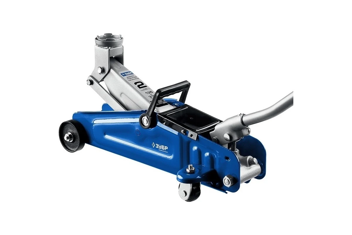 Подкатной гидравлический домкрат ЗУБР Профессионал Т-30 (2 т) — изображение 3