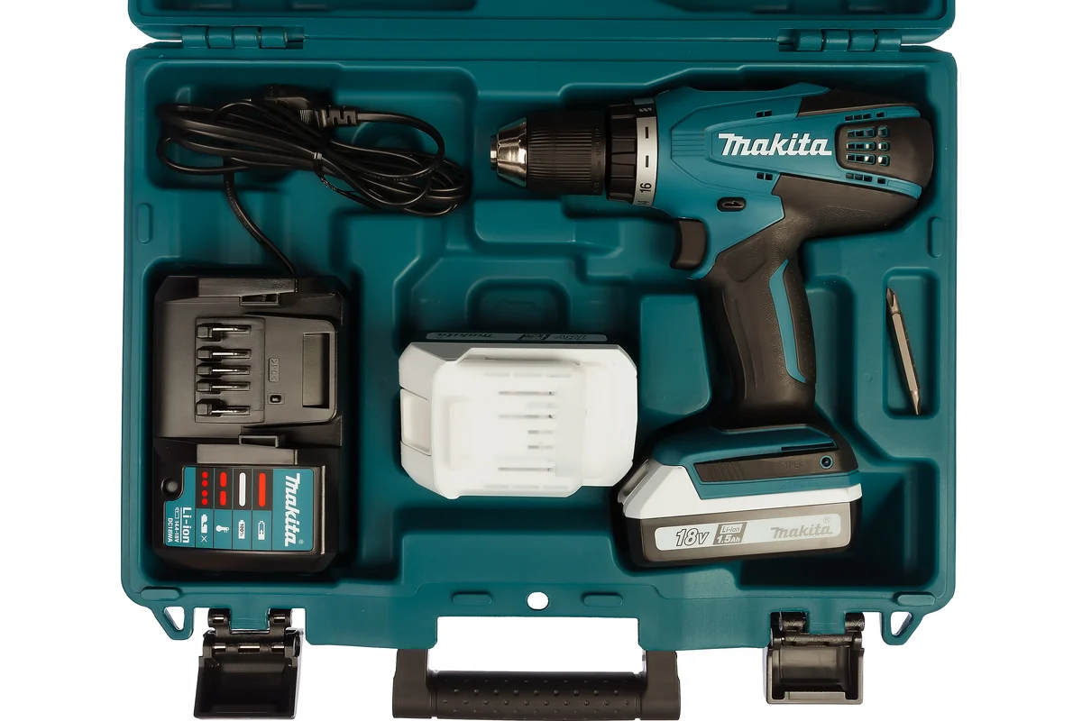 Аккумуляторная дрель-шуруповёрт Makita DF457D