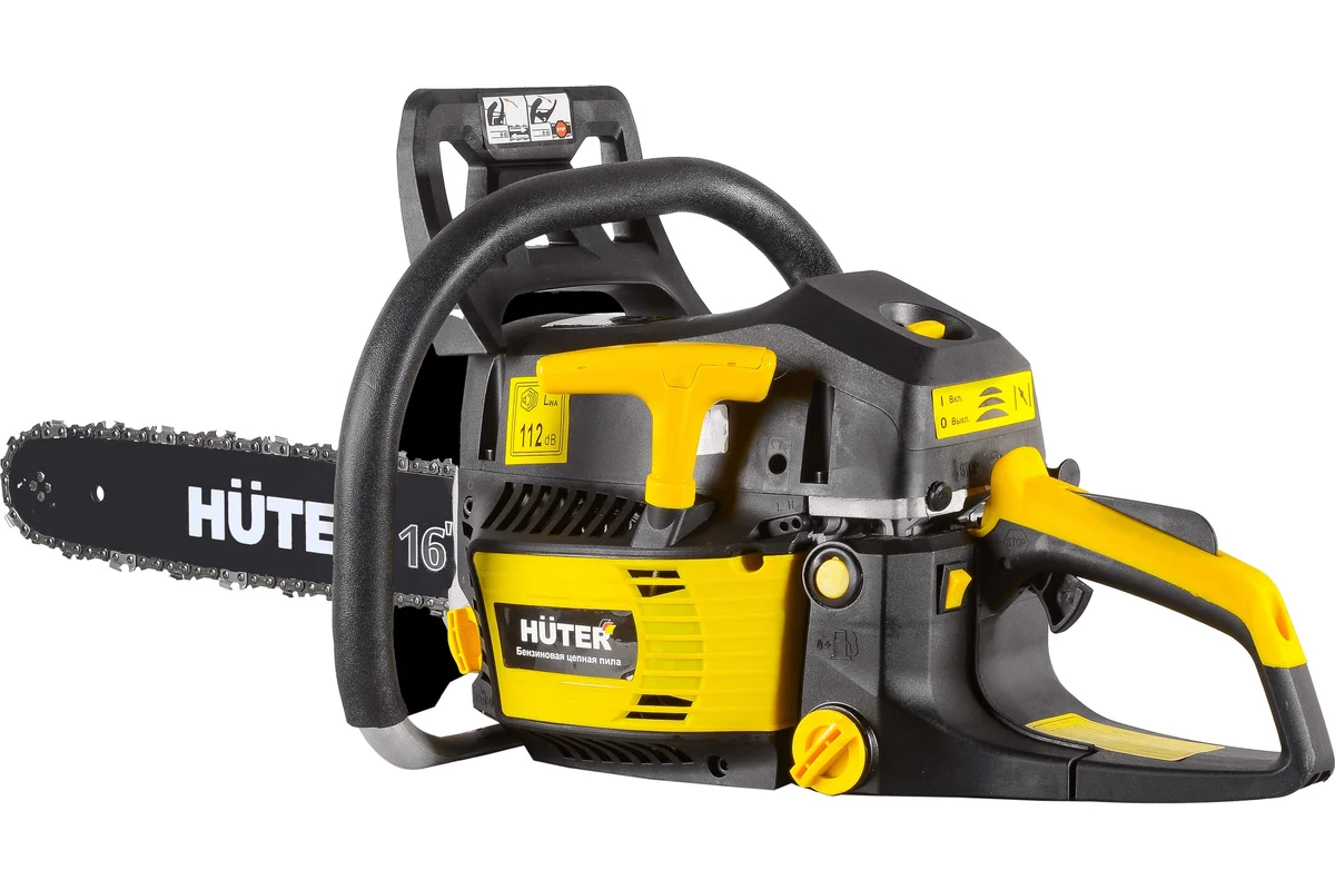 Бензопила цепная бензиновая Huter BS-2300M — изображение 2