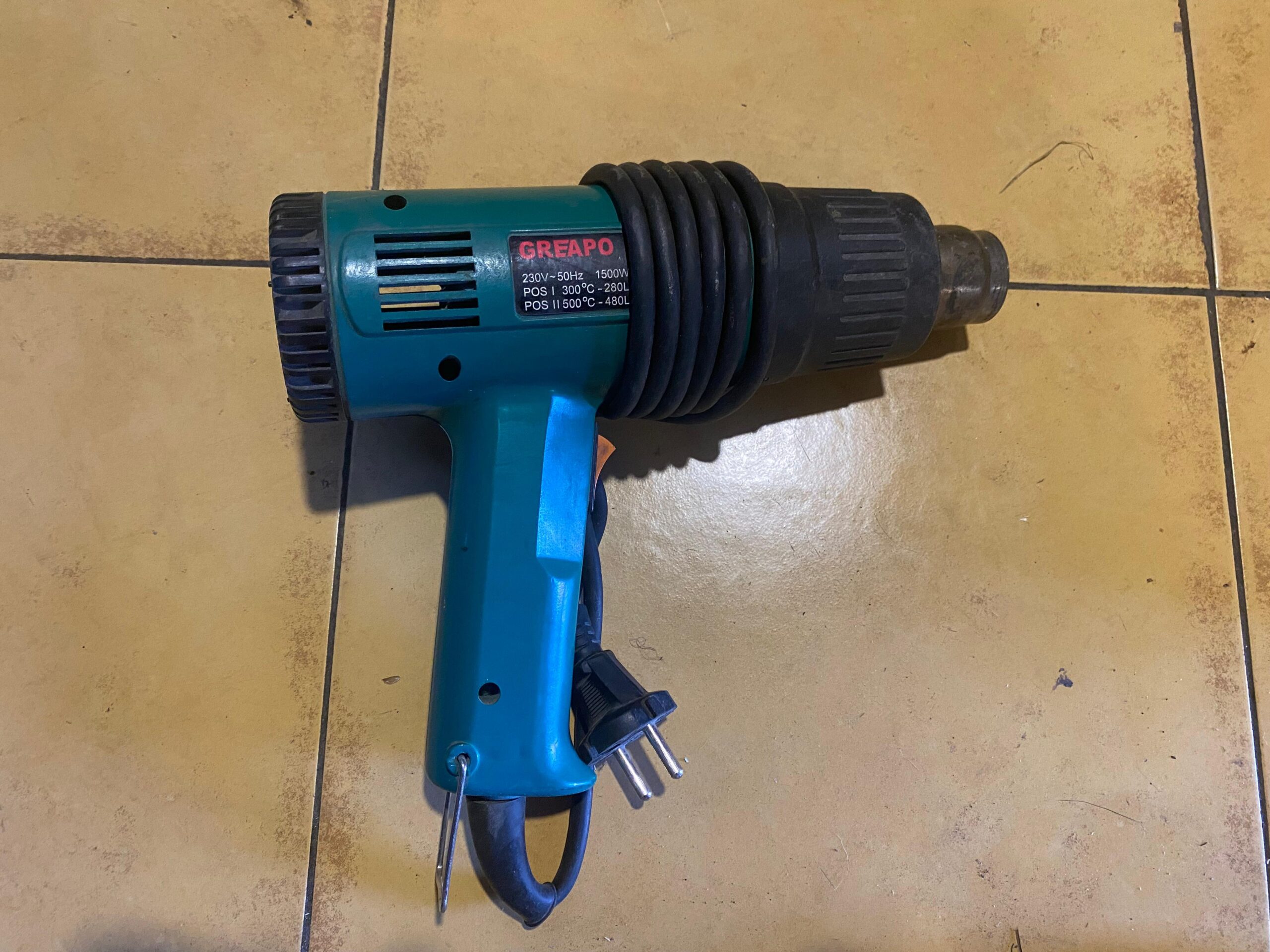 Фен строительный Greapo PHG 1500+A — изображение 4