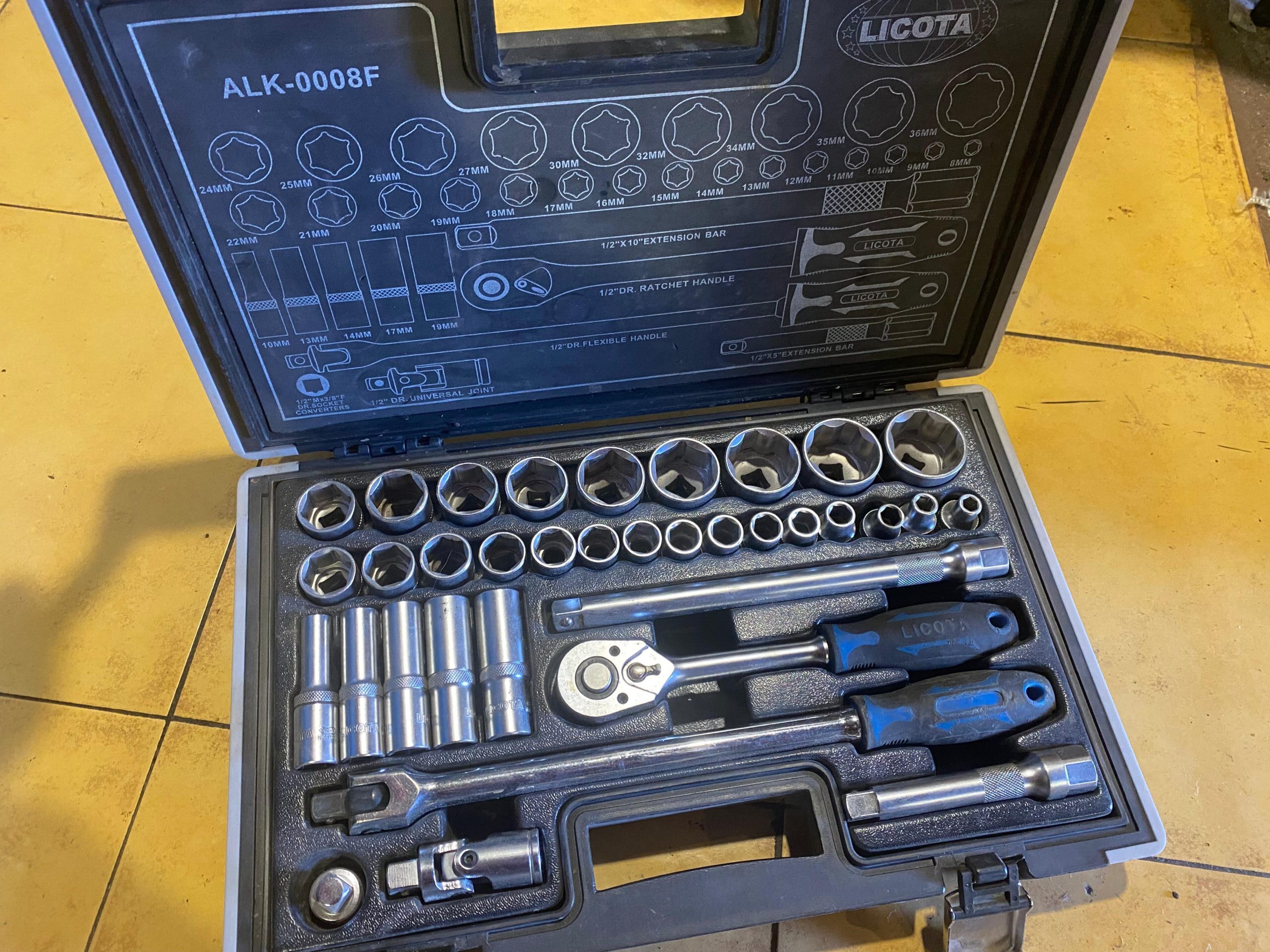 Набор торцевых головок Licota ALK-0008F — изображение 6