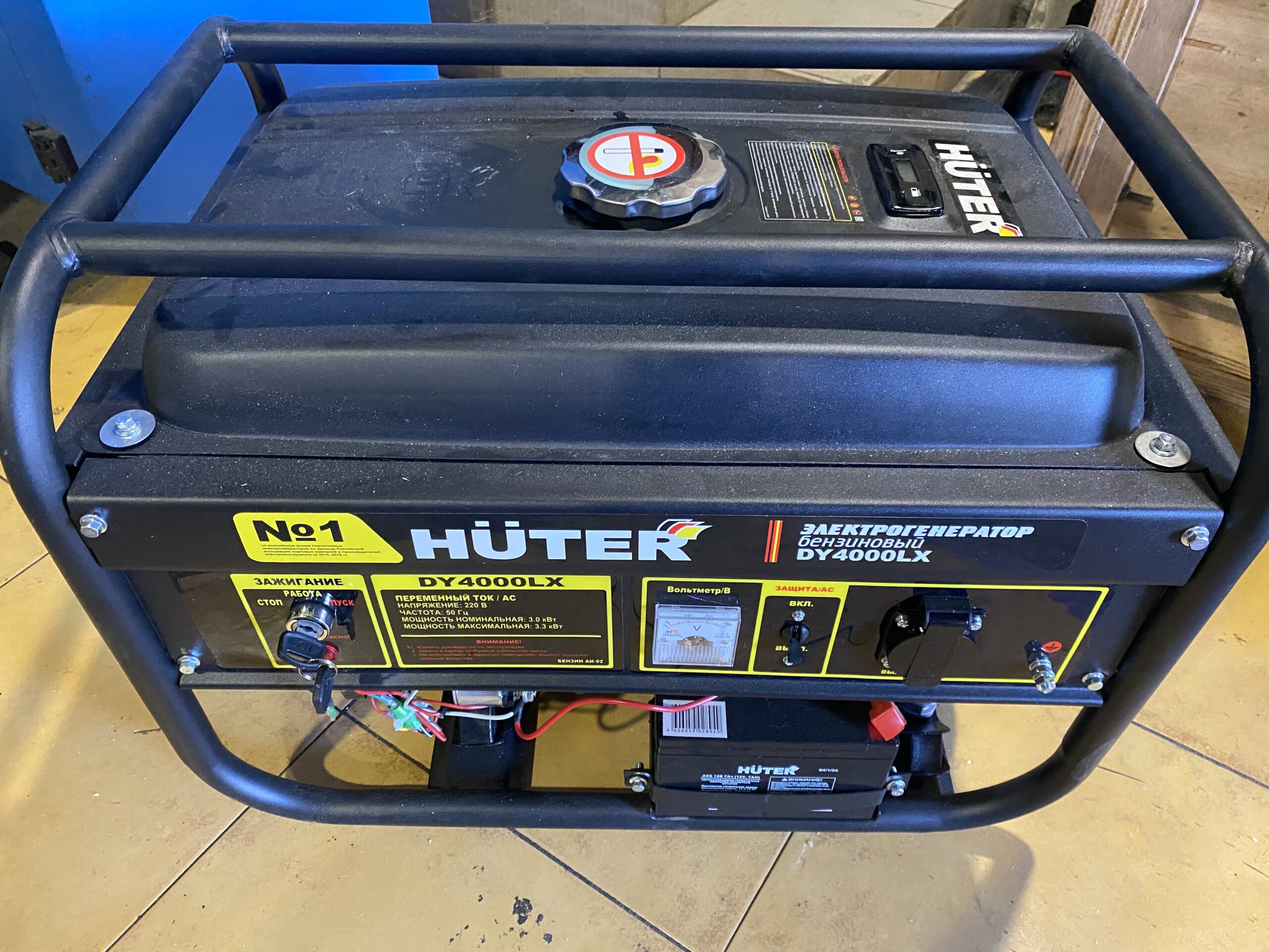 Бензогенератор Huter DY4000LX — изображение 7