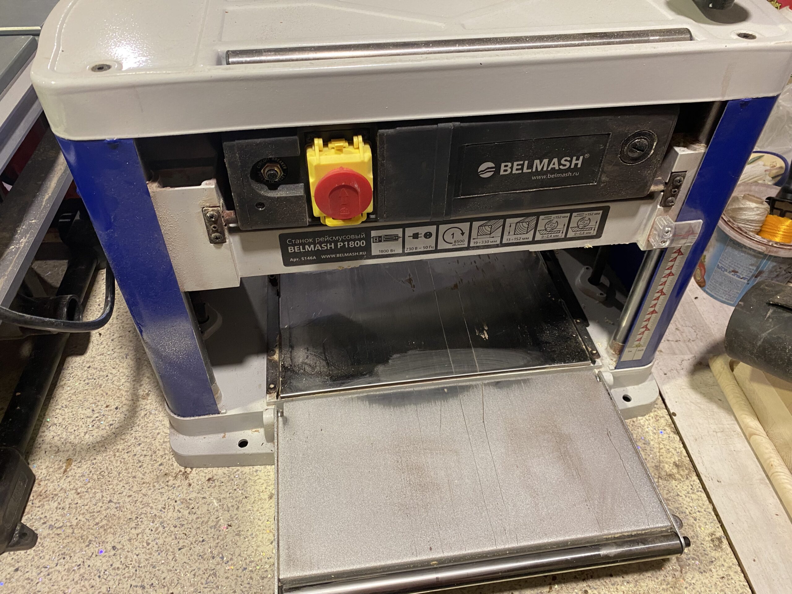 Рейсмусовый станок БЕЛМАШ P1800 — изображение 5