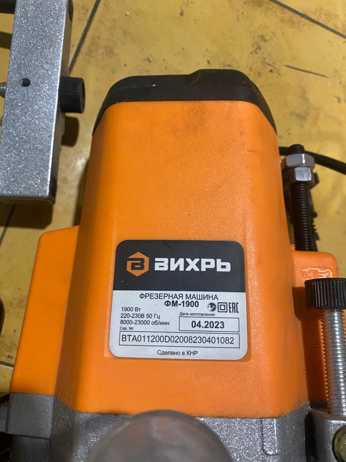 Фрезерная машина ВИХРЬ ФМ-1900 — изображение 7