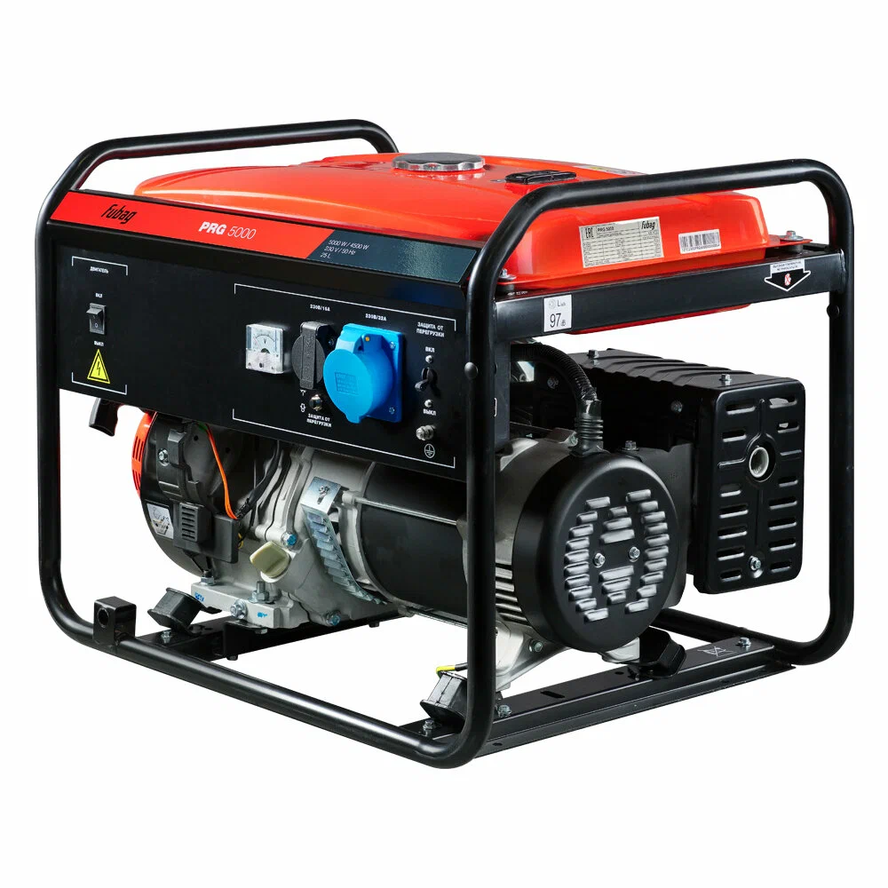 Генератор бензиновый Fubag PRG 5000 — изображение 3